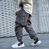 11 BYBB'S DARK Hip Hop Cargo Pants Men Ribbons Casual Loose Joggers Trousers Elastic Waist Fahsion Harajuku Streetwear Pant W582 4