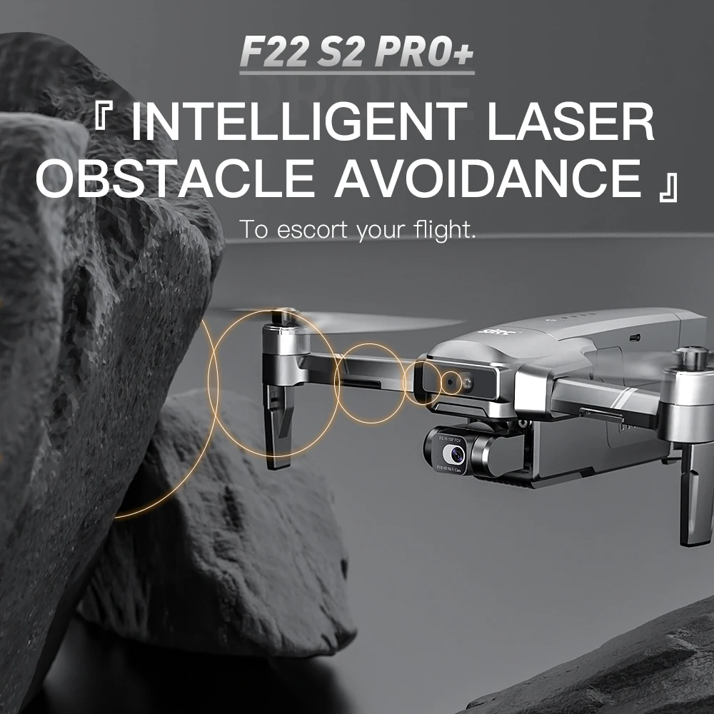 SJRC F22 S2 PRO+ 4K GPS Drone with Obstacle Avoidance 3
