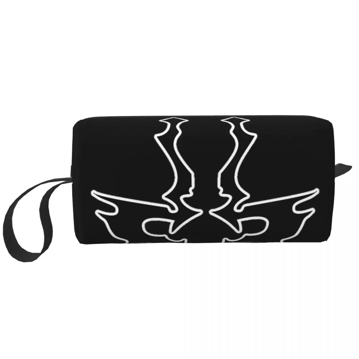 Legacy Raziel Logo Makeup Bag Pouch Legacy Of Kain Soul Reaver Cosmetic Bag Travel Toiletry Small Makeup Pouch Storage Bag Large