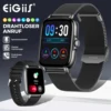 EIGIIS Smart Watch Men 1.69'' Full Touch Screen Fitness Tracker Bluetooth Call DIY GTS 3 waterproof Smart Watch for ios Android 1