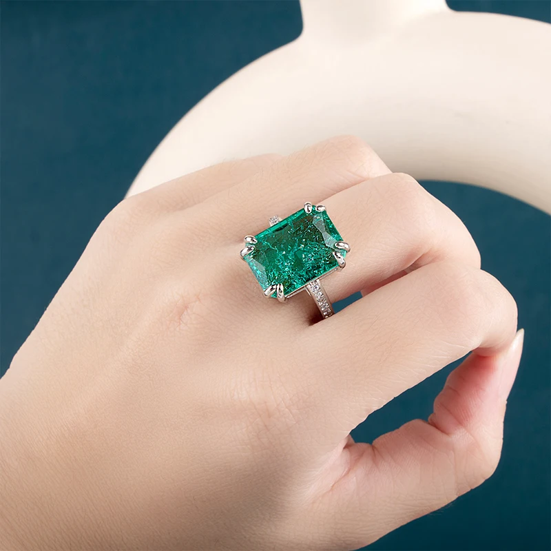 Cellacity Klassische Ringe aus 925er Sterlingsilber für Damen mit