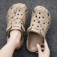 New sandals for summer 2025, new home and garden shoes, trendy slippers for men and women, anti-slip soft sole