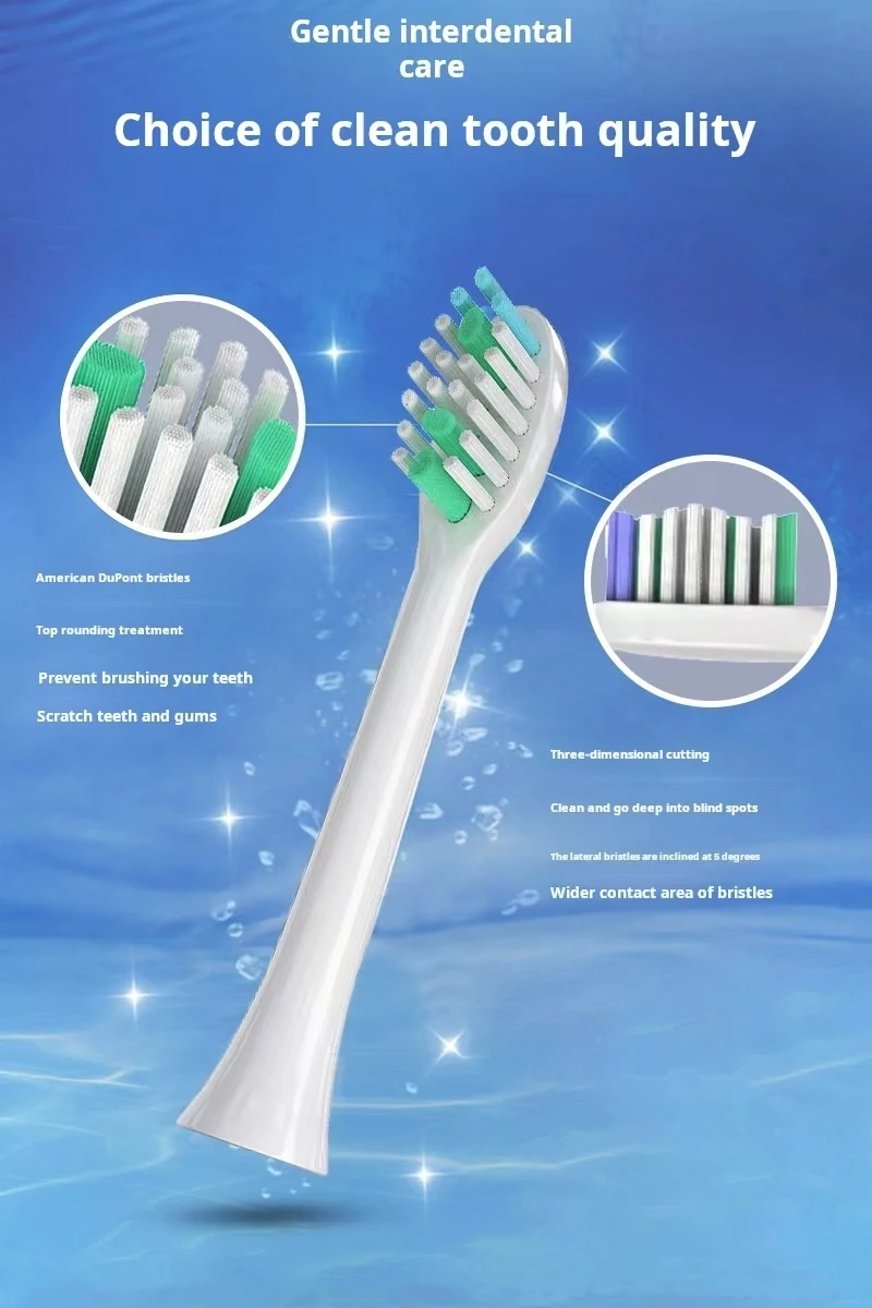 2-16pcs Sarmocare S100 S200 S600 S700 S710 S800 S820 S900 S910 Toothbrush Heads Ultrasonic Sonic Electric Toothbrush Heads