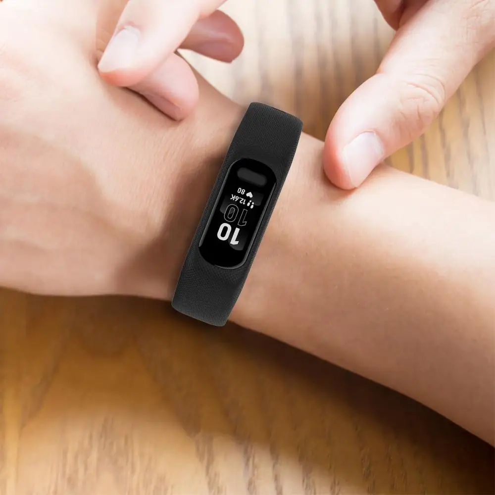 Cinturino Per Garmin Garmin Vivosmart 5 Cinturino In Silicone Braccialetto Sportivo Intelligente Cinturino Di Ricambio Per Garmin Garmin Vivosmart 5