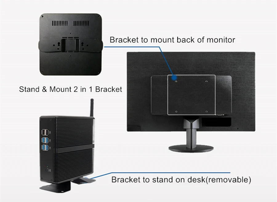 SOYEER ޴ ũ ǻ, VGA HD , ̴ HD ̵ ÷̾,  ھ i5 7200U, 2.5GHz DDR4,  