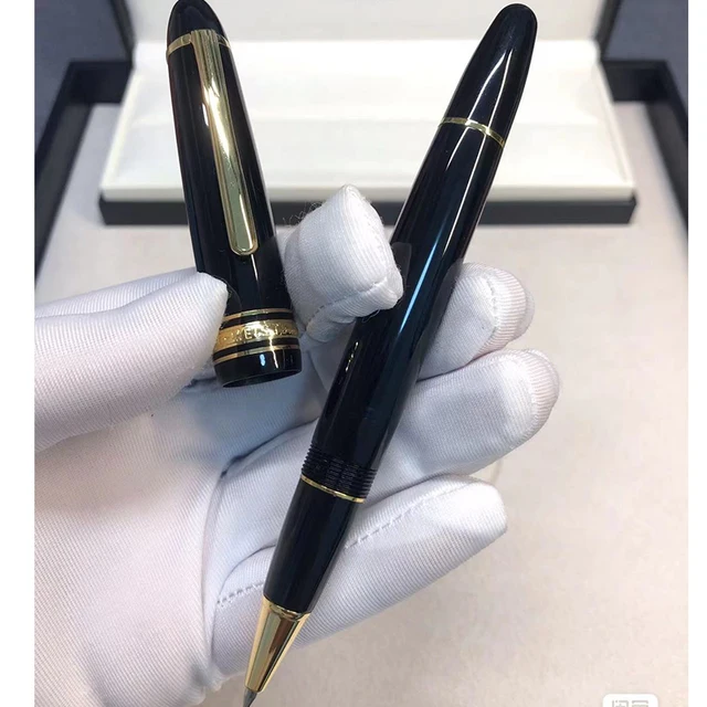 MB new Monte Meisterstuck 146 Glacier Blue Rollerball Fountain Pen