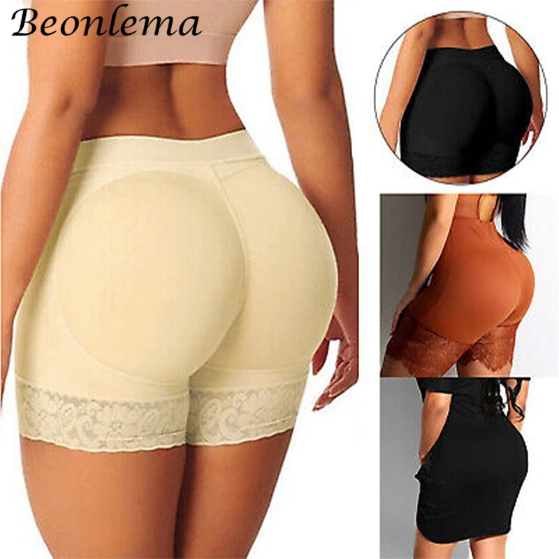 

Fake Asses Panties For Women Underwear Body Shaper Padded Seamless Panty Sexys Hip Enhancer High Waist Tummy Control Short