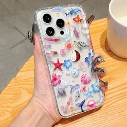 Fashionable Colorful Marine Life Turtle Phone Cover - S21 FE (1)