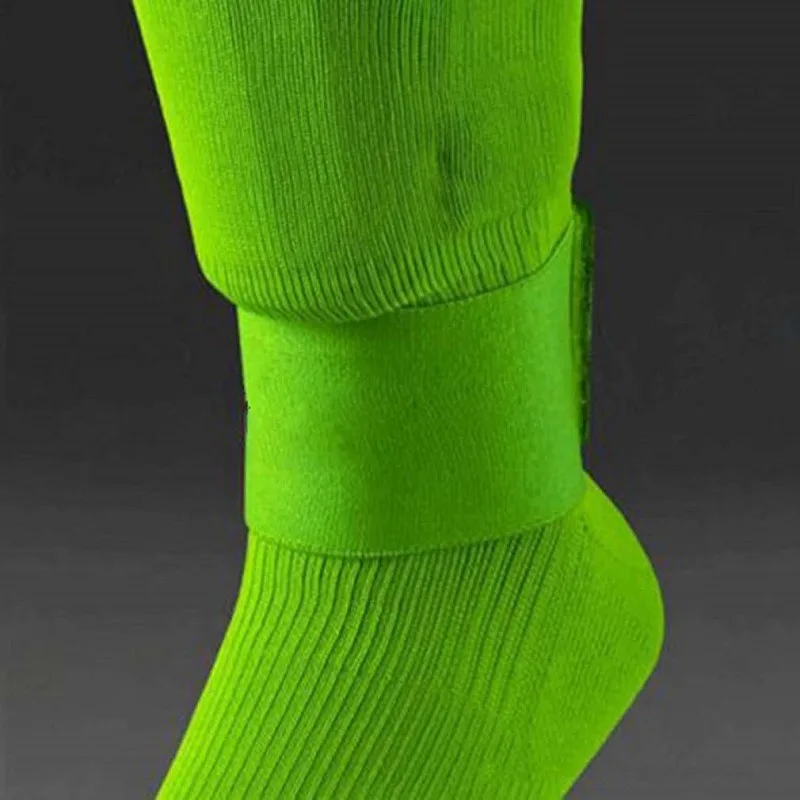 Shin guard pads 2Pcs fixed bandage tape fastener adjustable elastic fixing strap for soccer football cycling