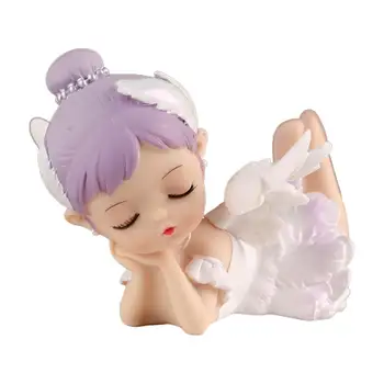 Figurinas miniaturas menina anjo várias poses