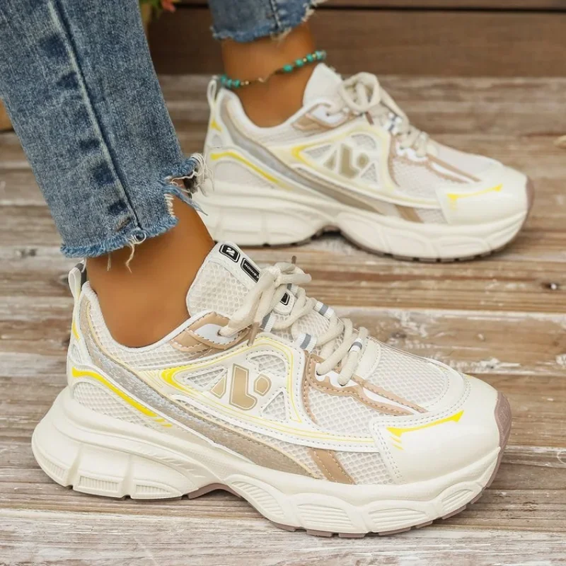 Women Sports Shoes Platform Sneakers Spring Fashion Outdoor Hiking