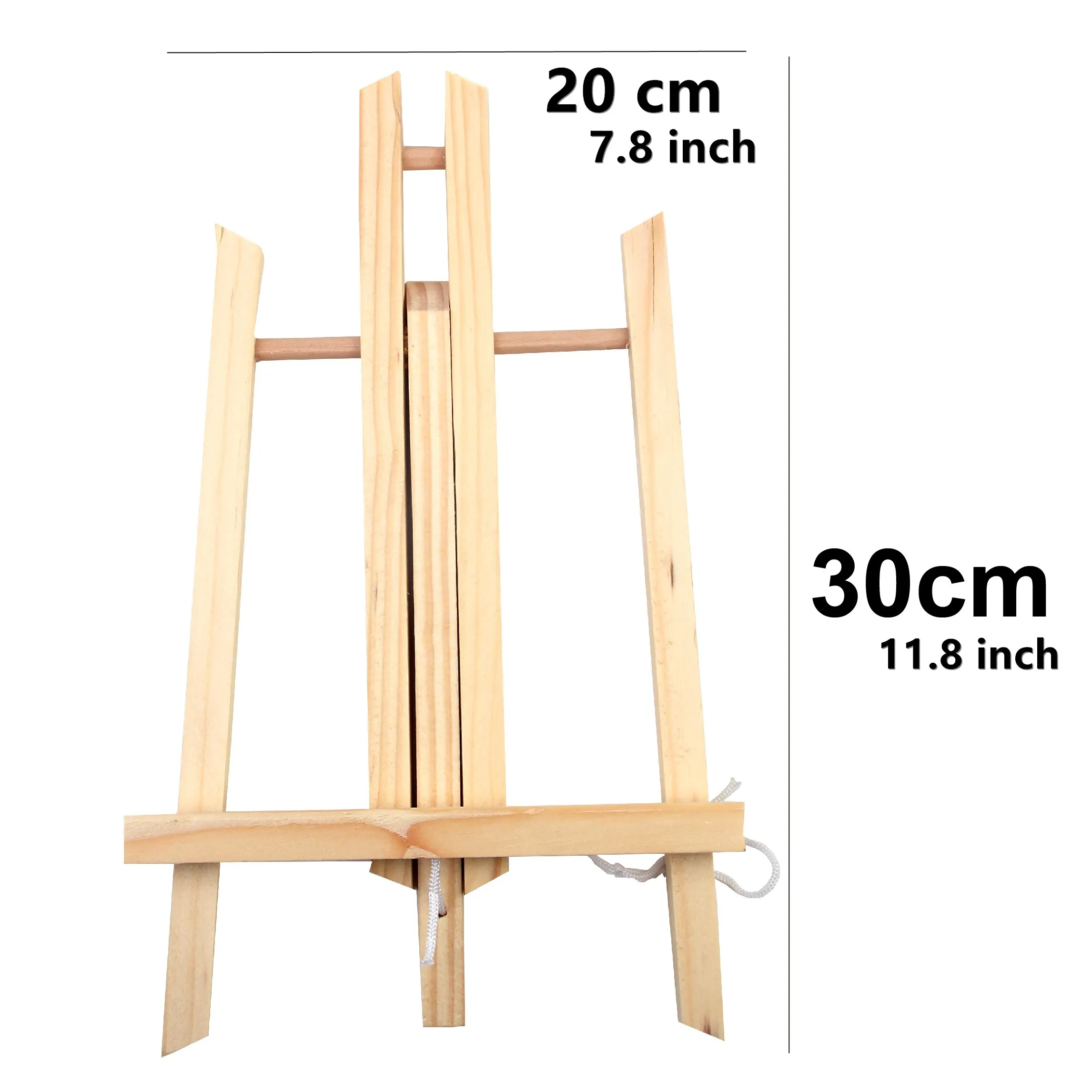 Natural Wood Easel Stand 5