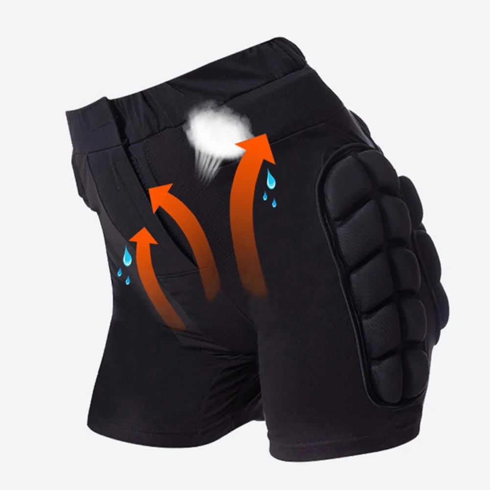 3D Protective Shorts Winter Snowboard Butt Pad Guard Skating Protective Hip Pads Ski Ice Skating Roller Snowboard Gear