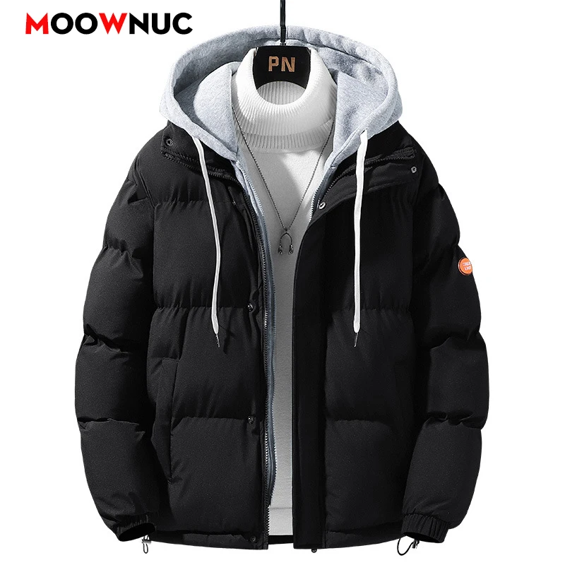 

Male Coat Windbreaker Jackets For Men Fashion Parkas Autumn Winter Overcoat Men's Casual Jacket Keep Warm Windproof Hombre New