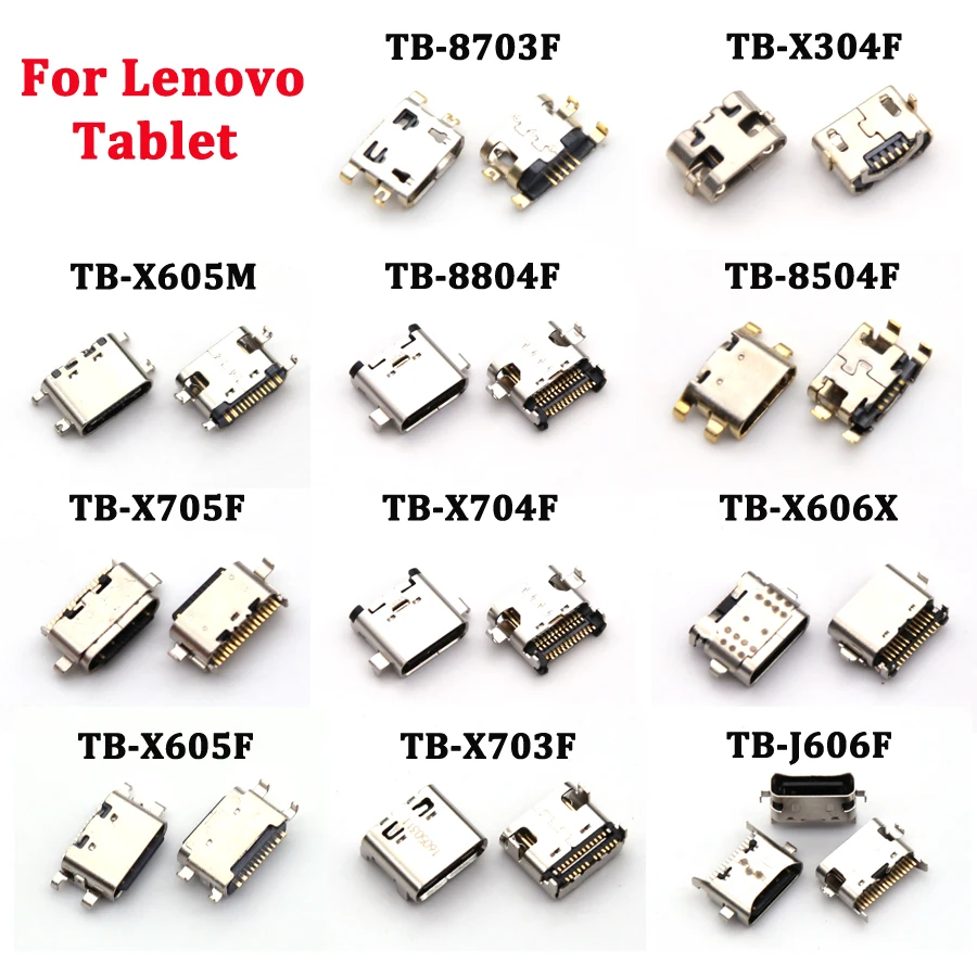 TypeCMicroUSBJackFemaleSocketChargingPortConnectorForLenovo