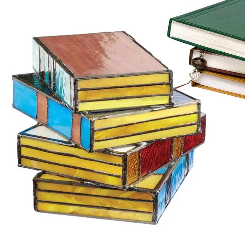 

Light Up Book Novelty Lighting Book Stacking Lantern Folded Book Art Desk Light Lantern Night Light Book Decor Gifts For Book