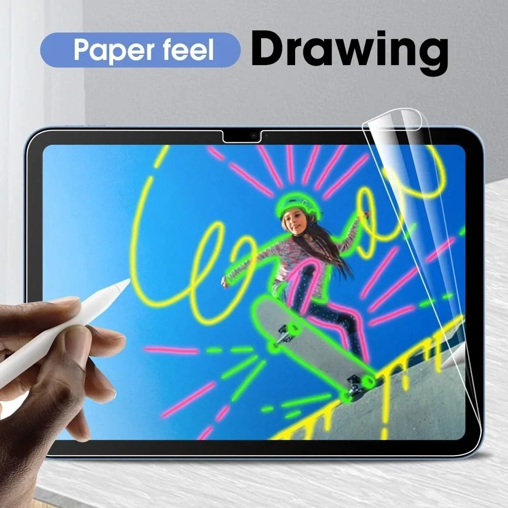 2 Pcs Paper Feel Film For Huawei MatePad SE 11 2024 AGS6-W09 Matte PET Drawing Paper Film Screen Protector 2
