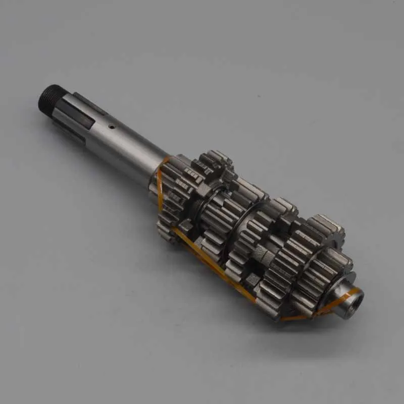LONCIN RE250 engine 6gear main countshaft gear axle LC166FMM LX250 LX166FMM ATV Quad 250cc Chinese Motorcycle Engine motorcycle engine