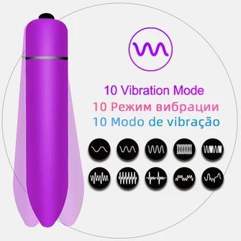 Mini Bullet Vibrating For Women 2022 Sexy Toy Vibrator Female Masturbation Dildo Anal Vibrator Bullet Strong Orgasm Women Sex 1