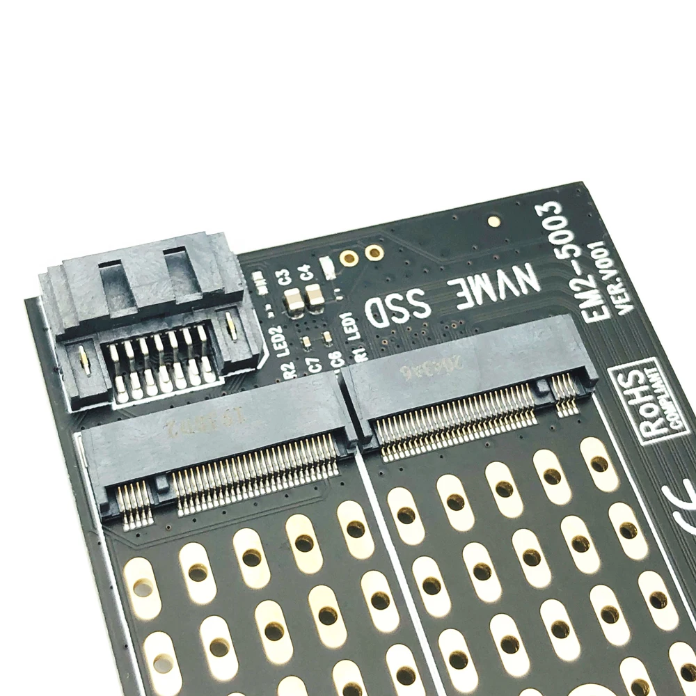 SSD Adapter Card PCI Express to M2 NVME/SATA M.2