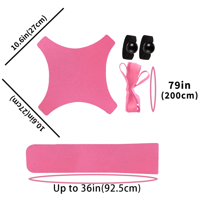 Volleyball Trainer Volleyball Training Throw Solo Practice Training Aid Control Skills Adjustable Waist Belt&a pair Hand orthotics