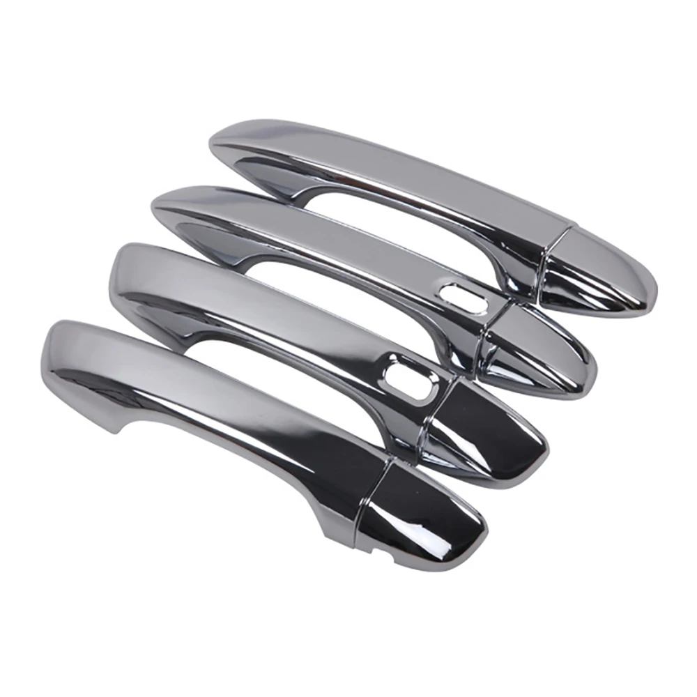 8Pcs/Set Car ABS Chrome Car Door Handles Cover Trims Door Handle Trim