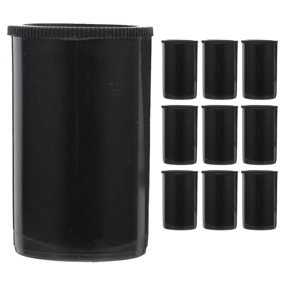 

10Pcs Film Canister Plastic Film Storage Canister Camera Film Cans Canister with Lids