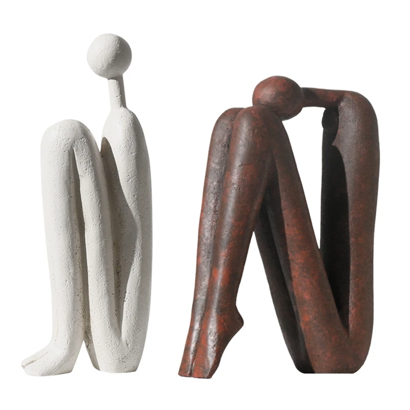 

Decorative Bookends For Heavy Books, Statue Book Holders For Shelves & Office Desk