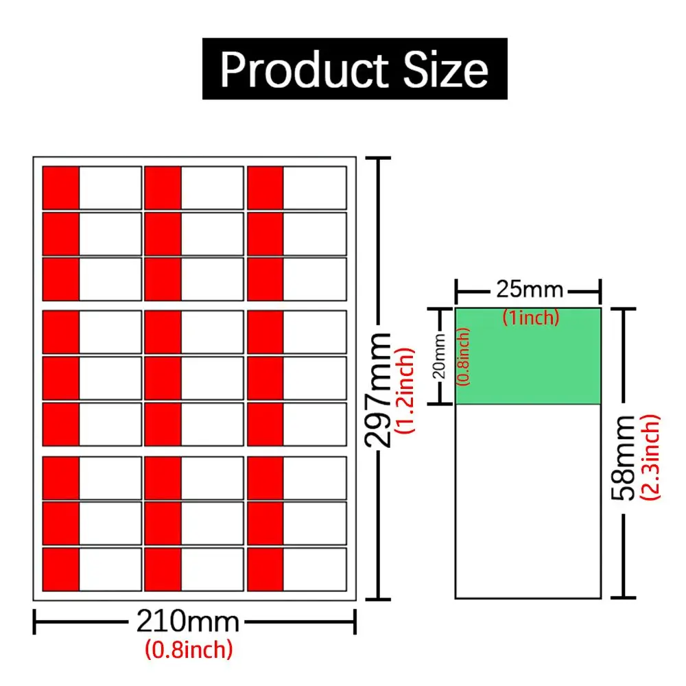 Waterproof Cable Labels Stickers Fiber Organizers
