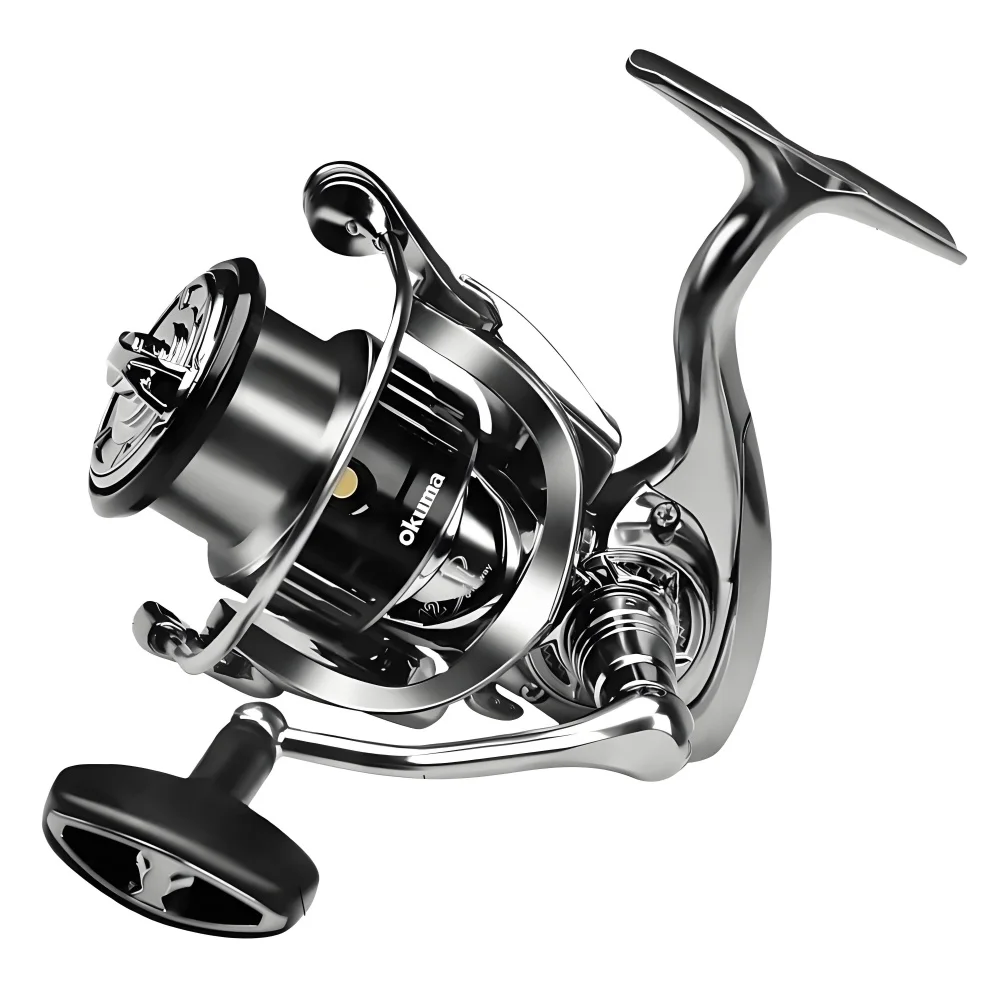 Okuma Original Nahtloses Spinnrad, Angelrolle, optionale Modelle 1000-7000, ausgestattet mit polarisierten Angelbrillen – Detail 13