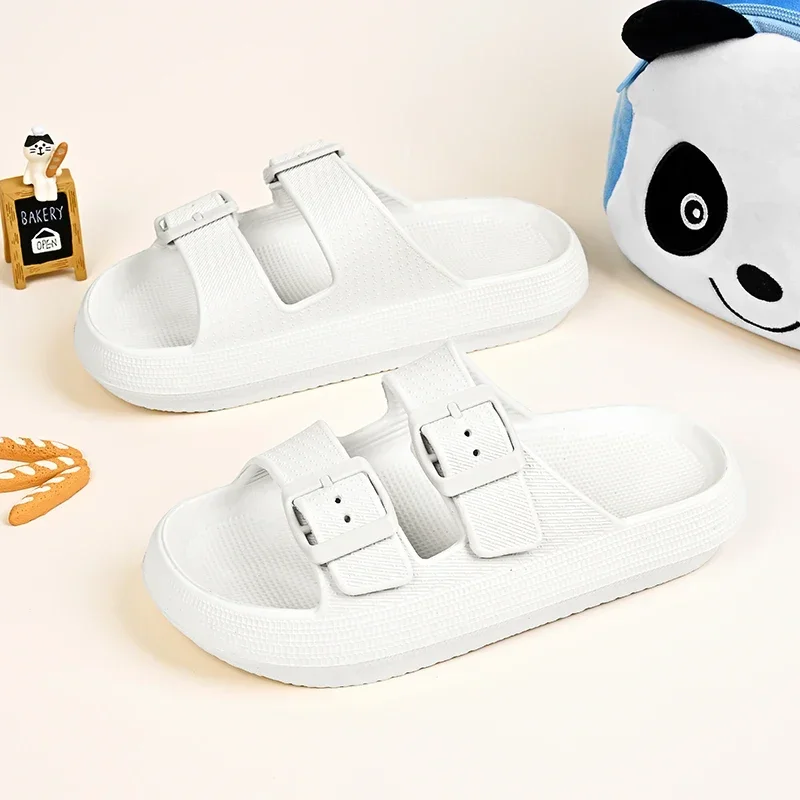 Summer Kids EVA Sandals Lightweight Comfortable Non-Slip Beach Shoes for Boys Girls Children Antiskid Slippers