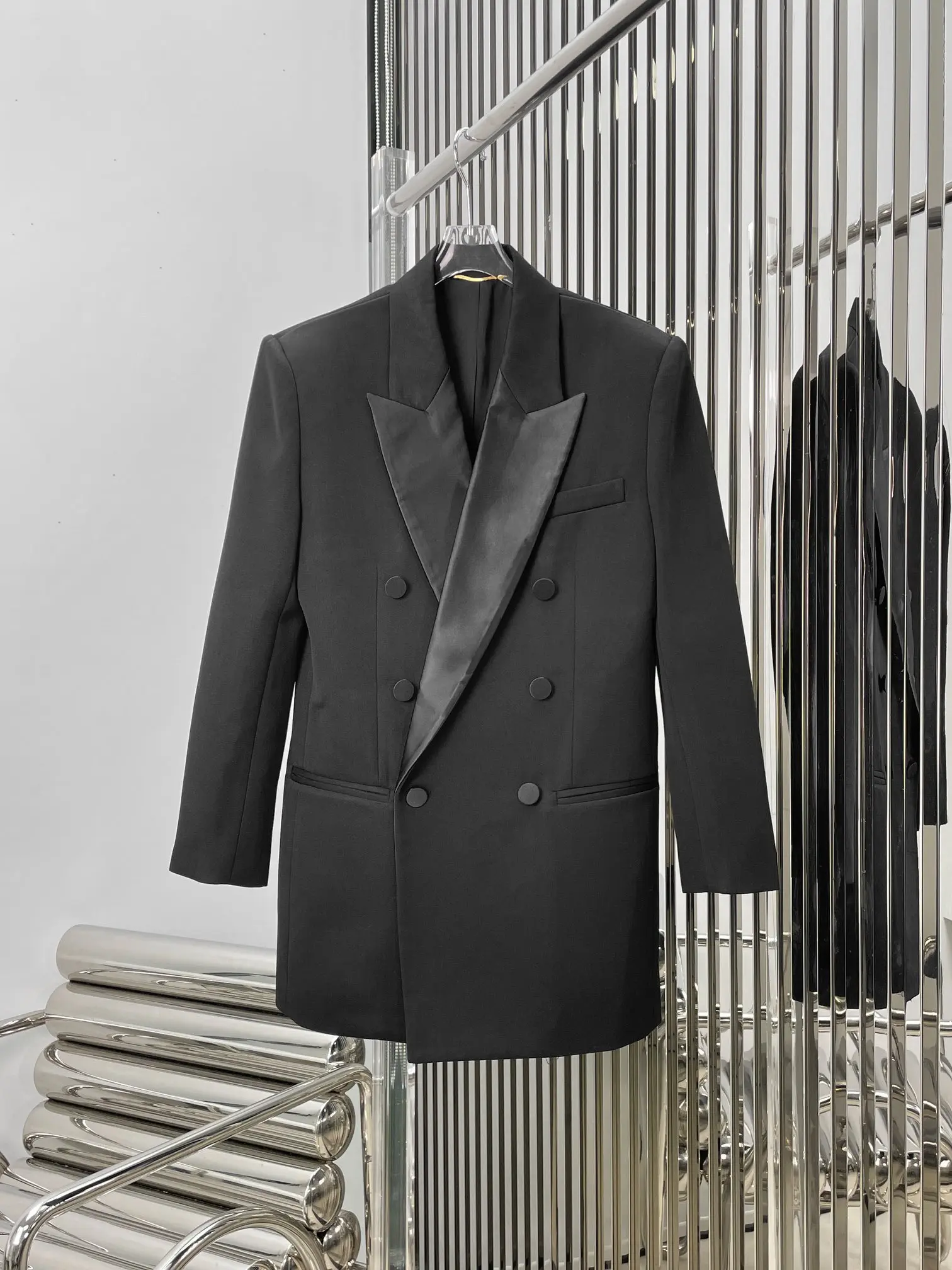 

2023 Autumn/Winter Fashion New Women's Clothing Long Smoking Suit 0916