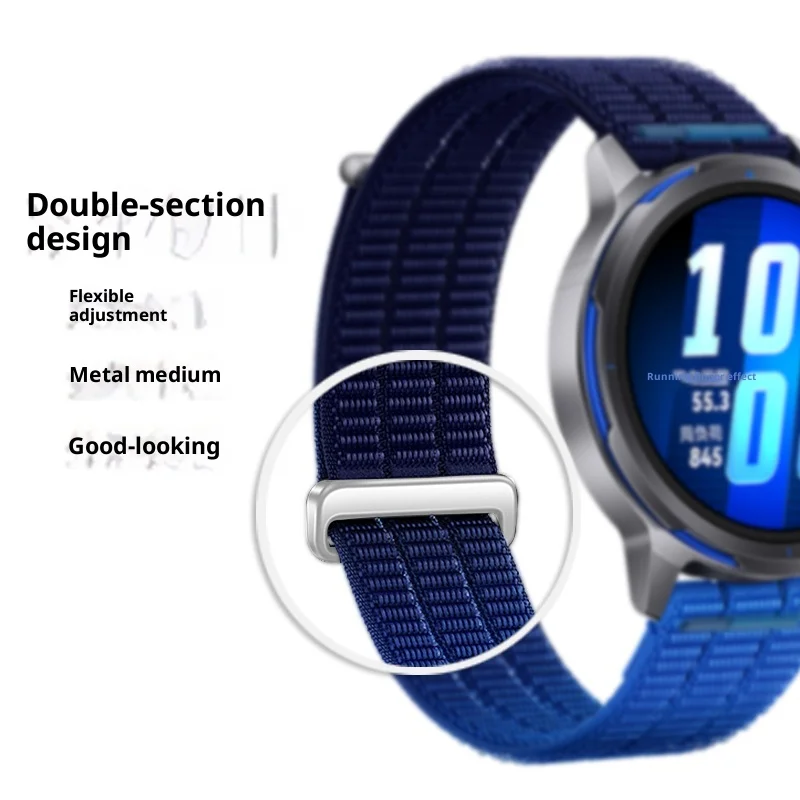 Premium Sport Nylon Loop Bracelet Band - Durable and Stylish Wrist Strap