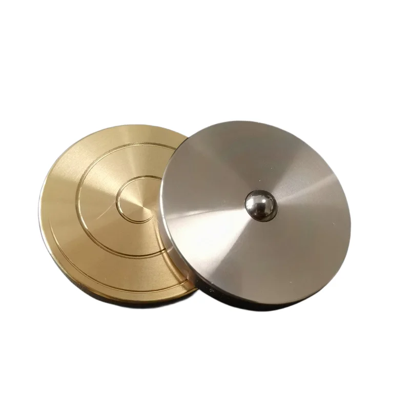 Desktop Coin Fingertip Gyro Transfer Good Luck Gyro Interest Pocket Toy Stainless Steel Adult Fingertip Toy For Children