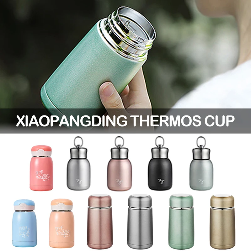 Mini Thermos Cup 200ml/360ml Pocket Cup Stainless Steel Thermal Coffee Mug  Vacuum Flask Insulated Hot Water Bottle Kids Gift - AliExpress