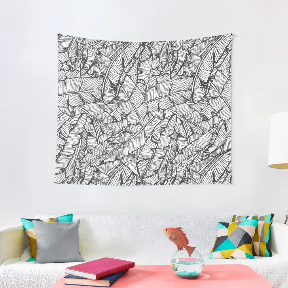 

Black & White Jungle Tapestry Aesthetic Room Decor Bedroom Decor Room Decoration Accessories Tapestry