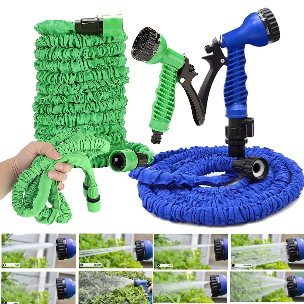 25FT200FT Garden Hose Expandable Flexible Water Hose Plastic Hoses Car