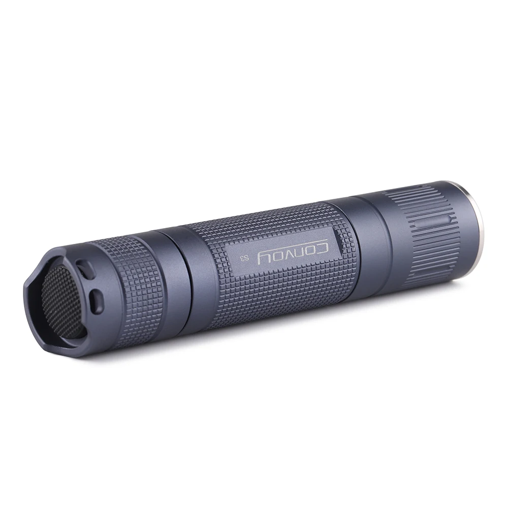 Convoy S3 SST40 Flashlight Linterna Led 18650 Torch Mini Flash Light Camping Lamp Fishing Latarka High Power Tactical Lantern