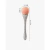 1pc Nail Dust Brush Rhinestone Bling Handle White For Acrylic Nail Art Cleaning Brush Manicure Tool 4