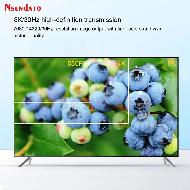 8k 30Hz HDBaseT HDMI Extender 100M Over Cat6/6a 4k 120Hz hdbaset extender HDMI Video Transmitter and Receiver Extender For PC TV