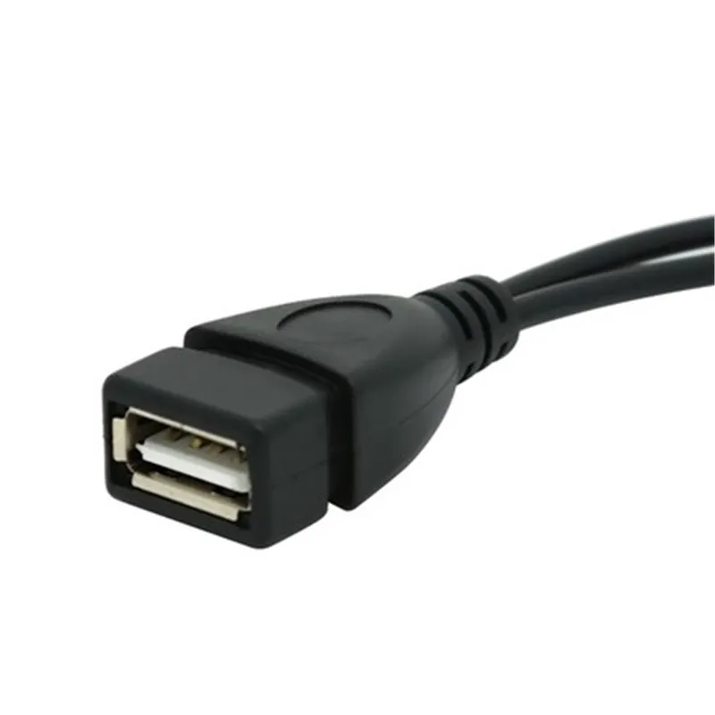 OTG Adapter 2 in 1 OTG Adapters Micro USB Male Female to USB Female Cable OTG Adapter for Andriod Phone