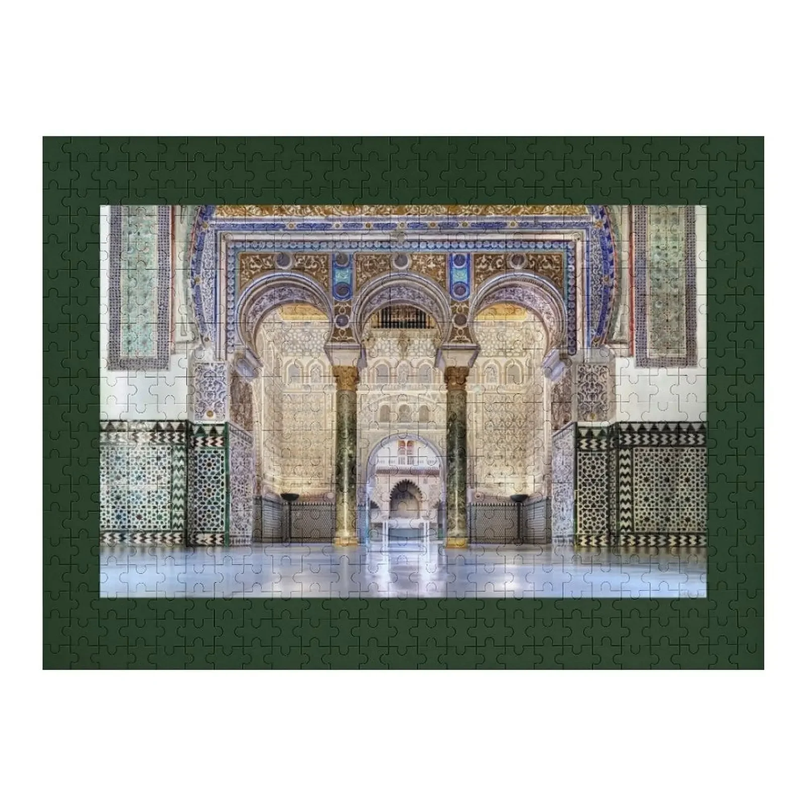 Seville Alcazar 01 Jigsaw Puzzle Customized Kids Gift Custom Wooden Gift Customizable Gift Personalized Ideas Puzzle