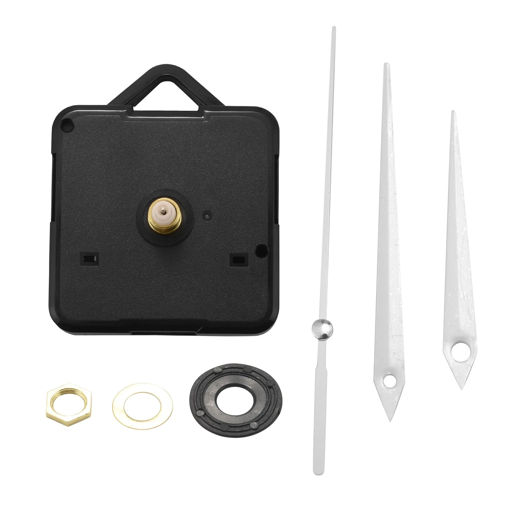

Quartz Clock Movement Mechanism DIY Repair Parts + White Hands