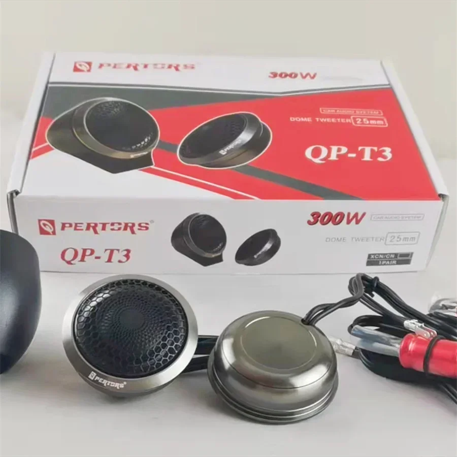 Silk Ball Treble 300W Set di altoparlanti HIFI ad alta potenza Audio per auto Set di altoparlanti per febbre modificati per auto marine Audio per auto di piccole dimensioni. - immagine 4
