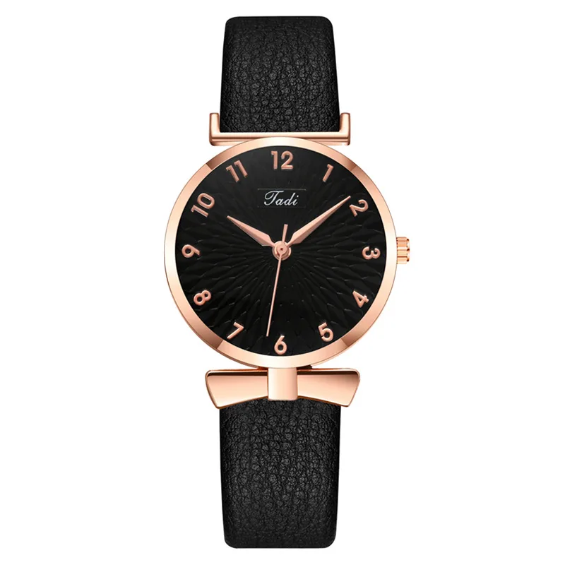 

Women's Watch 2022 Fashion New Digital Bow Women's Watch Belt Quartz Watch Trend Women's Watch Erkek Kol Saati Reloj Mujer