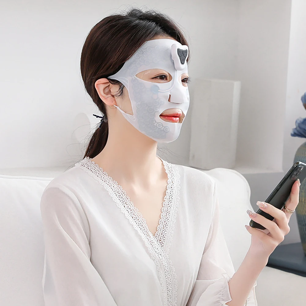 

Electronic Facial Mask Double Chin Microcurrent Face Lifting Machine Beauty Hydration Low Frequency Skin Tightening Face massage