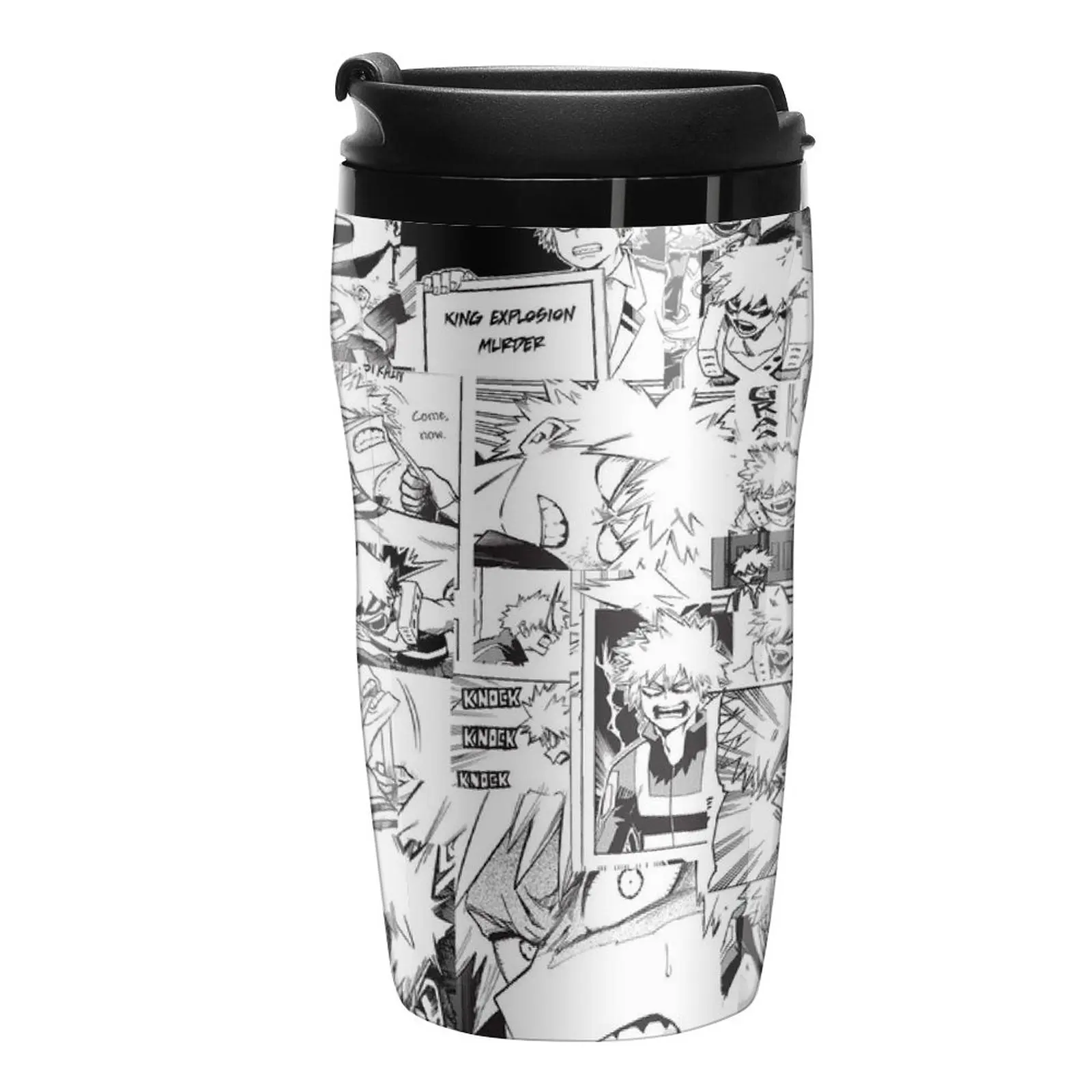 

New angry bakugou katsuki collage Travel Coffee Mug Coffee Cups Sets Luxury Cup Cup Set Of Coffee