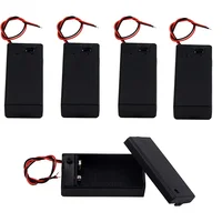 Battery Holder 3v 6v Button Coin Cell Battery Case with Switch Tools Model Railway Layout 2