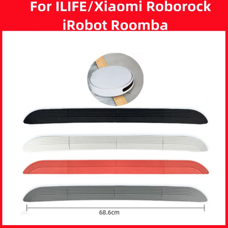 ILIFE Xiaomi Roborock iRobot Roomba 로봇 진공 스위퍼 씰 바 스텝 램프 등반 매트 교체 액세서리