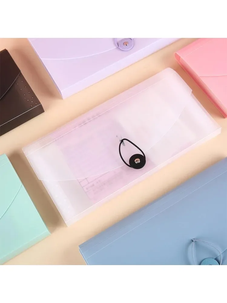 1pcs File Folder Document Bag File Storage Bags 13 Pockets Multifunction Card Holder Organizer Bill Expanding Folder